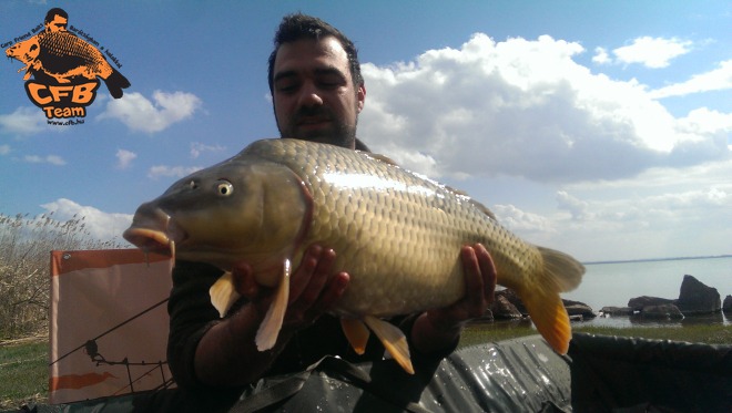 Márciusi "random" horgászat a Balatonon
