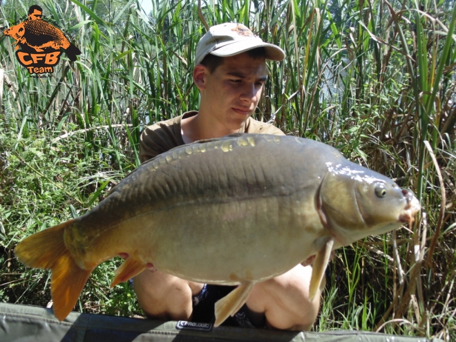 River bojlival a kislóki horgásztavon