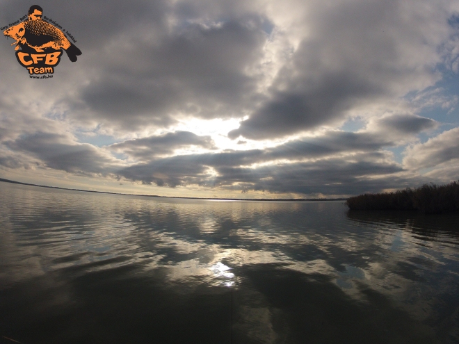 Novemberi peca a Balatonon