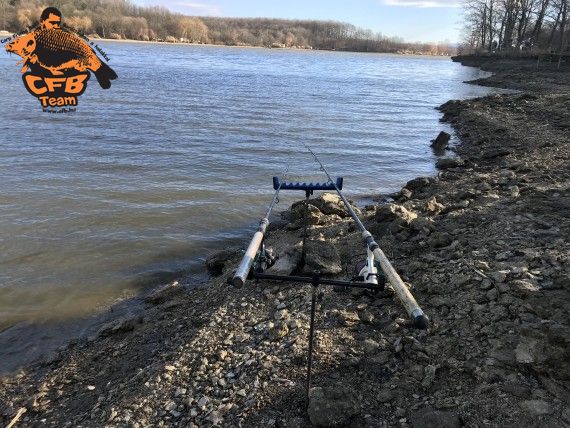 Először CFB csalikkal a Széki-tavon